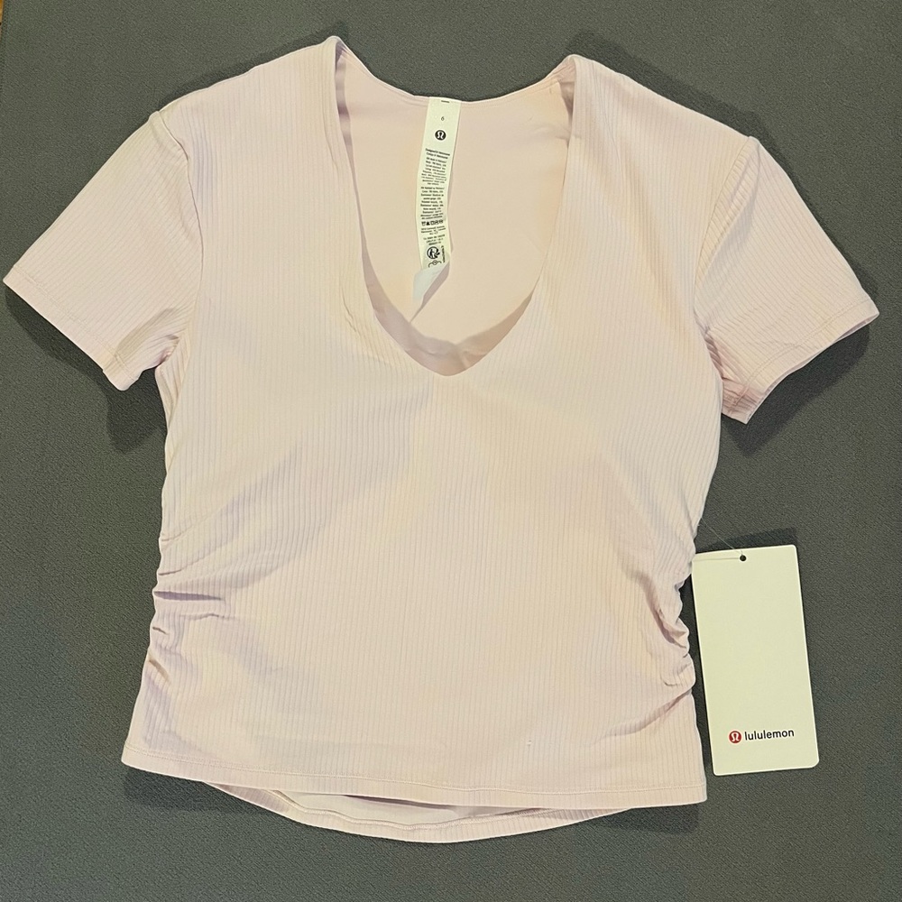 lululemon “All it Takes” V-Neck Tee